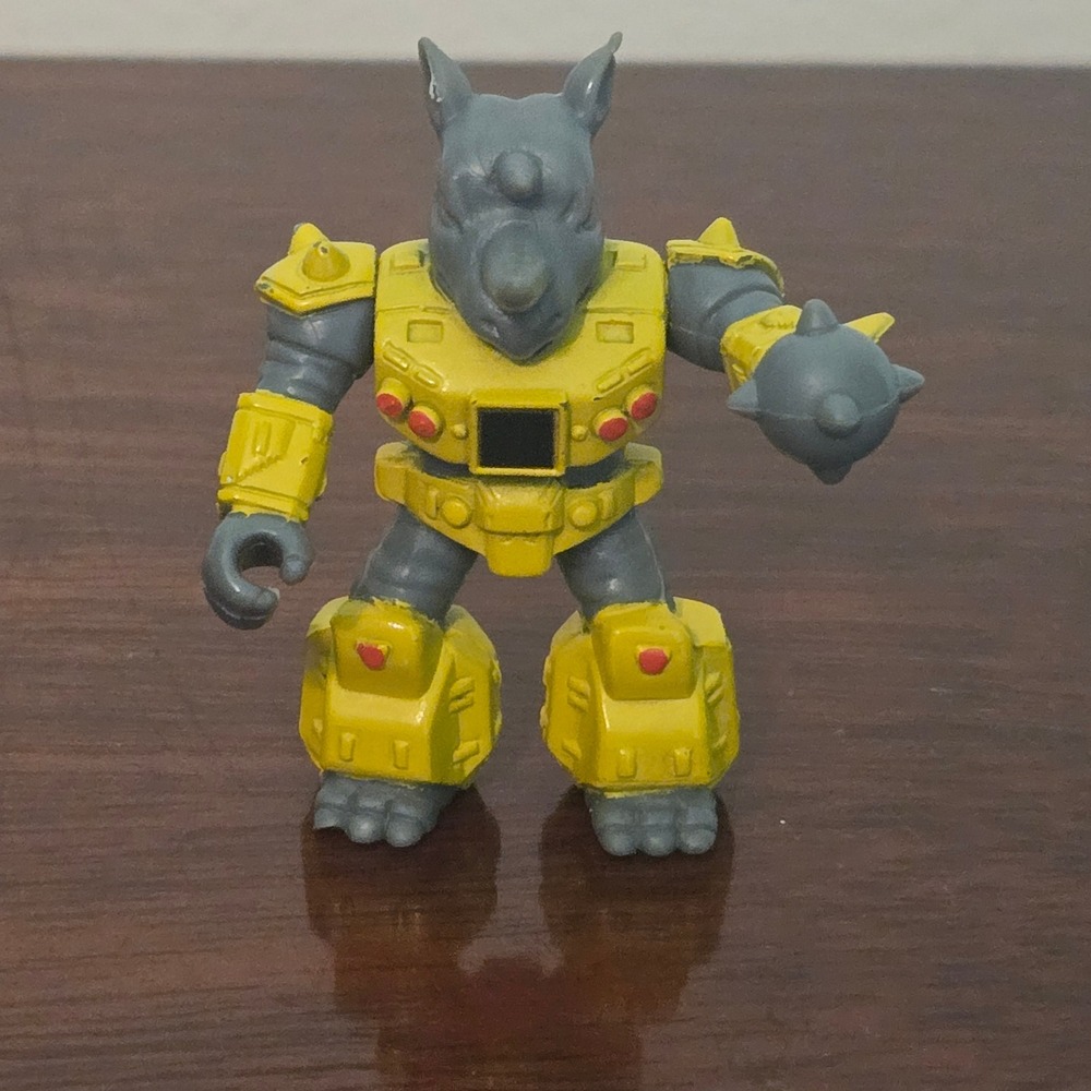 Vintage Takara Hasbro 1987 Battle Beasts Rocky Rhino #9 with rub